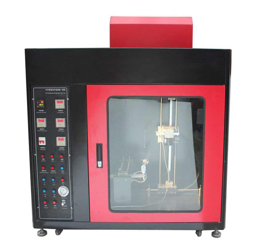 Quality Flammability Testing Equipment Touch Screen Horizontal-Vertical And Needle Flame Burning Machine for sale