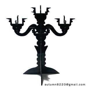 Quality CH (16) clear fake glass candelabra for sale