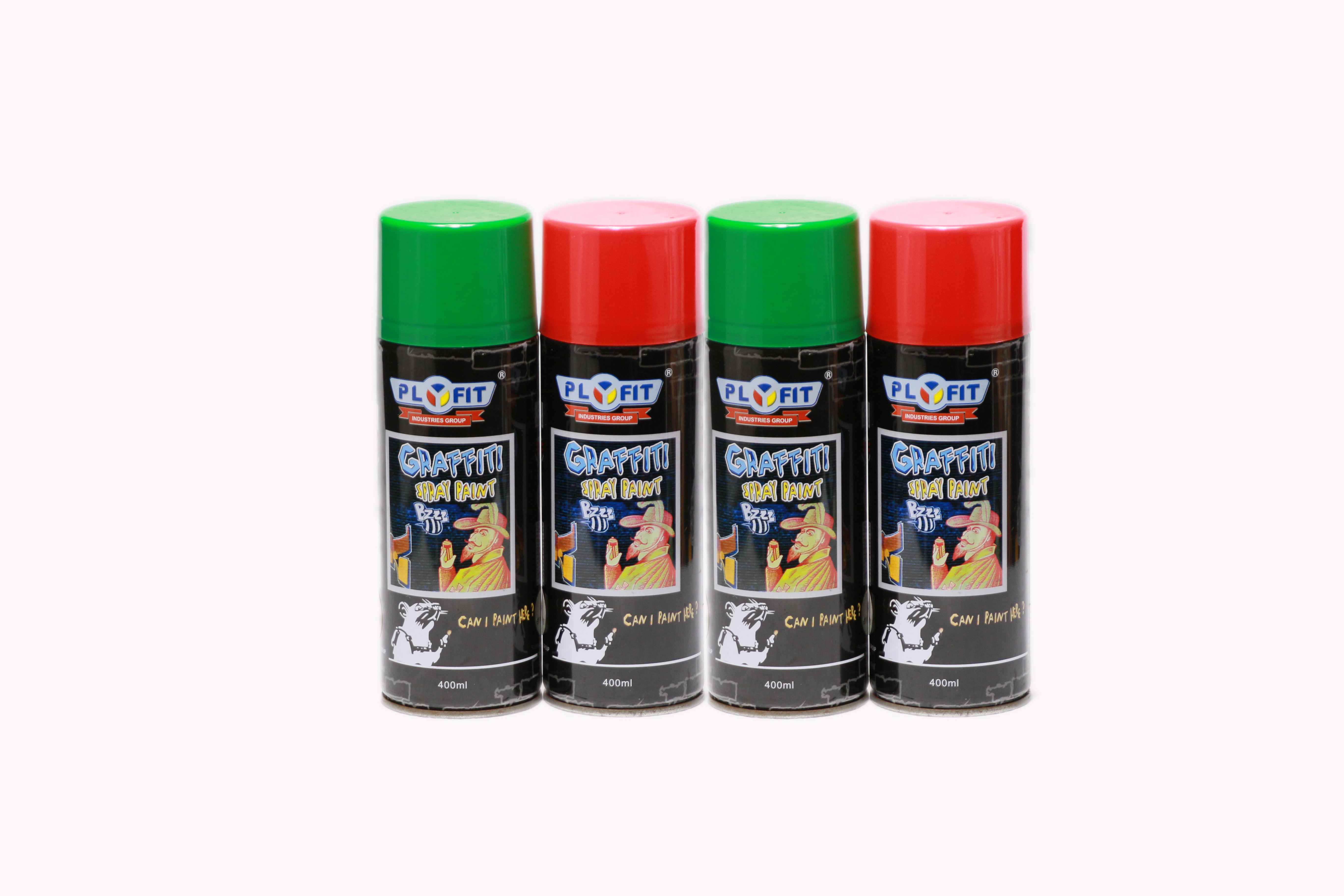Quality Black Color Graffiti Spray Paint Oil Base 400ml For Airless Compressor for sale