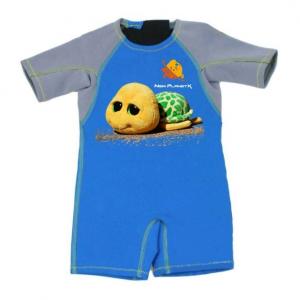 Quality Kid Jumpsuit Baby Wetsuit Bathing Suit 2mm Thermal Neoprene Swimwear with Tortoise for sale