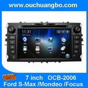 Quality Ouchuangbo Car Stereo Radio DVD System for Ford S-Max /Mondeo /Focus GPS Navi Auto Audio for sale