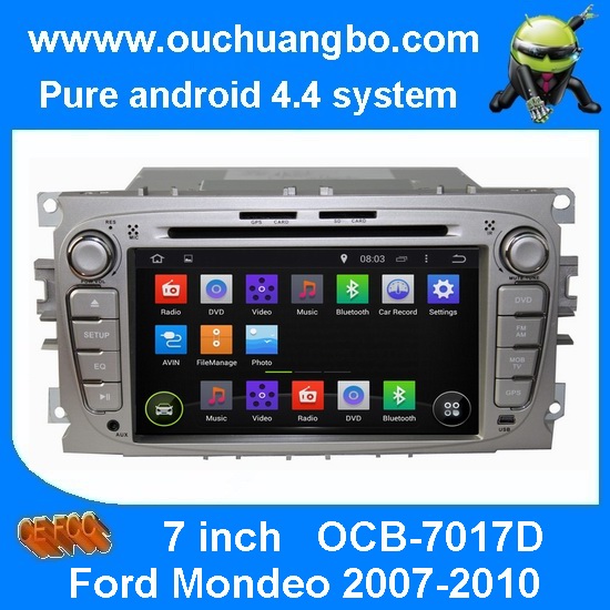 Quality Ouchuangbo Car GPS Navi Stereo Bluetooth 3G Wifi Ford Mondeo 2007-2010 Android 4.4 DVD System OCB-7017D for sale