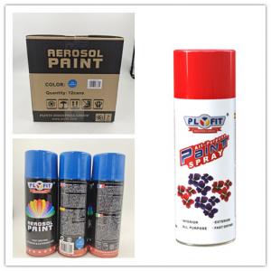 Quality 1.5g/S Ejection Aerosol Spray Paint 450ml Tinplate Fast Dry TUV For Steel for sale