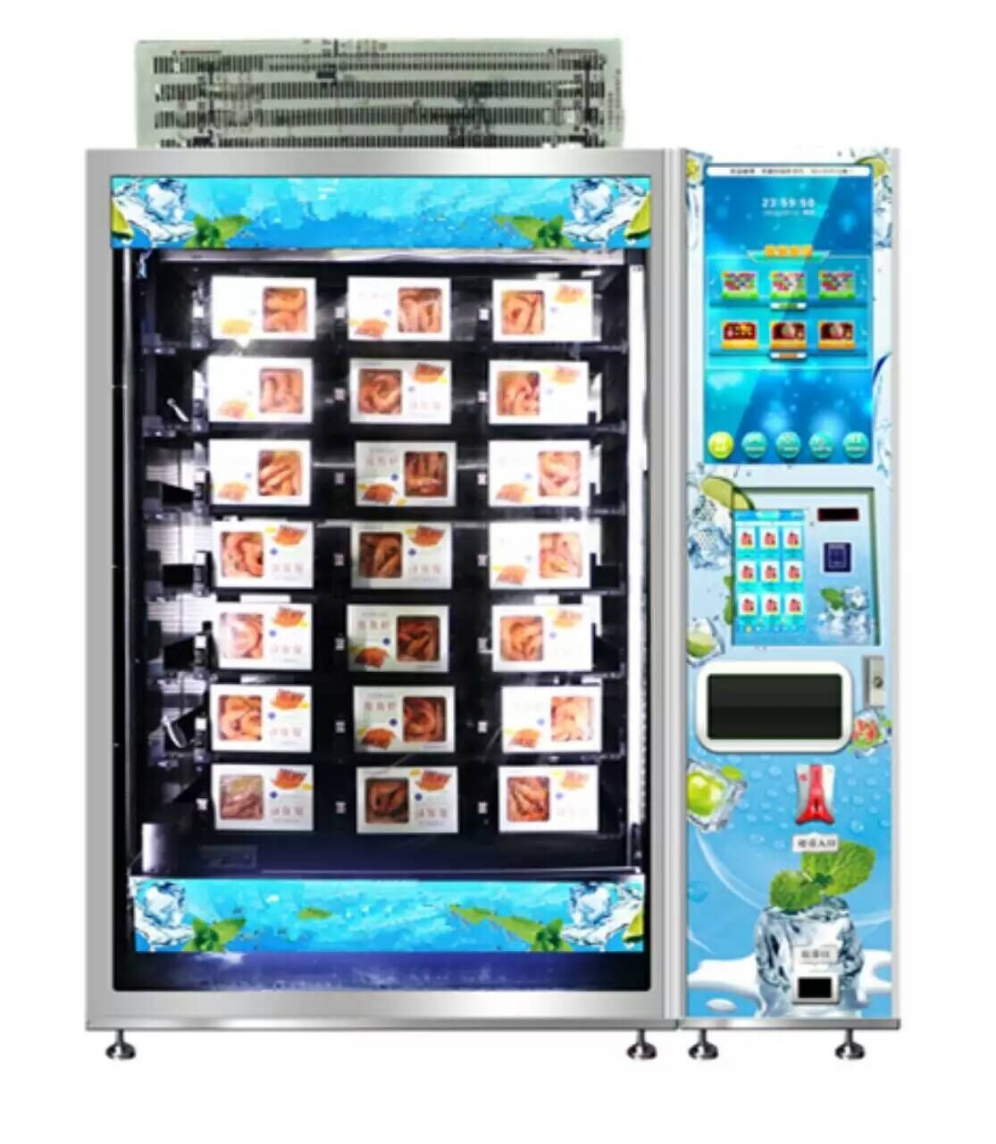 Quality Country Club , Travel Area Bottled Water Vending Machine Coin Note Operated for sale