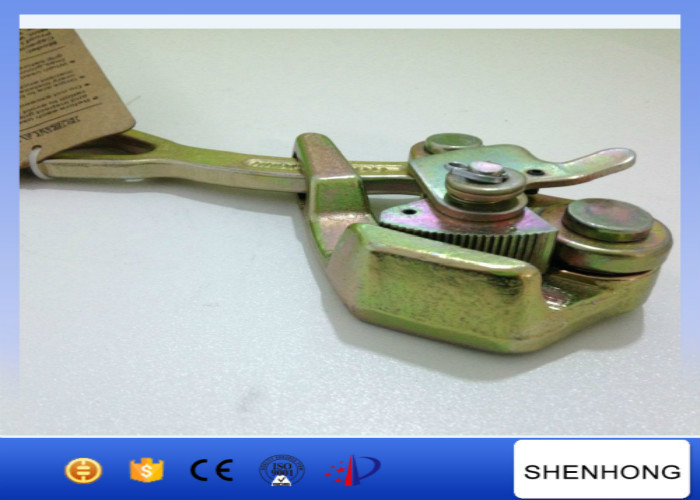 Quality Alloy Steel Cable Pulling Clamp 3T Half - Moon Shape Clamping Jaw for sale