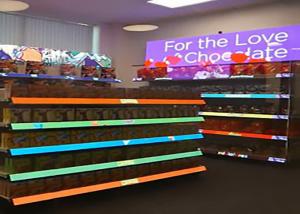 Quality Fine Pitch LED Shelf Display GOB Surface For Goods Showcase for sale