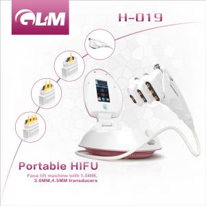 Quality 3 Cartridge H-019 Portable high intensity focused ultrasound for face lifting for sale