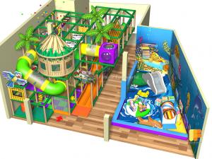 Quality Jungle Theme Project for Kids Indoor Playground FF-20151015mix-001-2 for sale