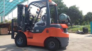 Quality FY25 3000mm Mast Lift Double Fuel Gasoline Forklift 2.5 Tons for sale