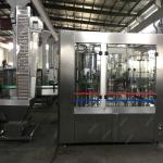 Pet Glass Bottle Automatic Water Filling Machine PLC Control 10000bph Production