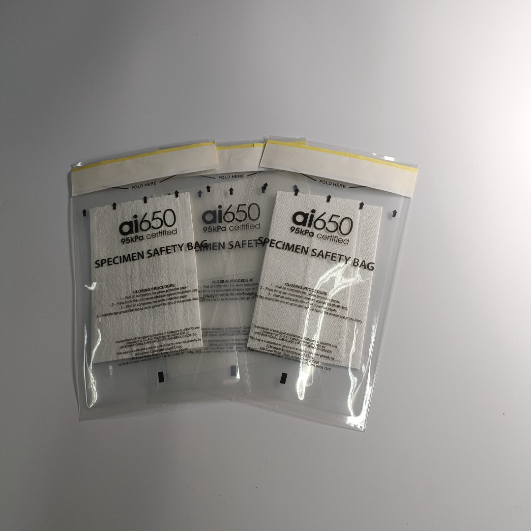 Quality Ziplock Biohazard Specimen Transport Bag Custom Printing for sale