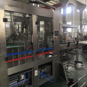 Quality Automatic Inspect System Mineral Water Glass Filling Machine 14 Head Washing Heads for sale