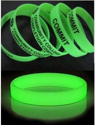 Quality Glow Silicone Bracelet for sale