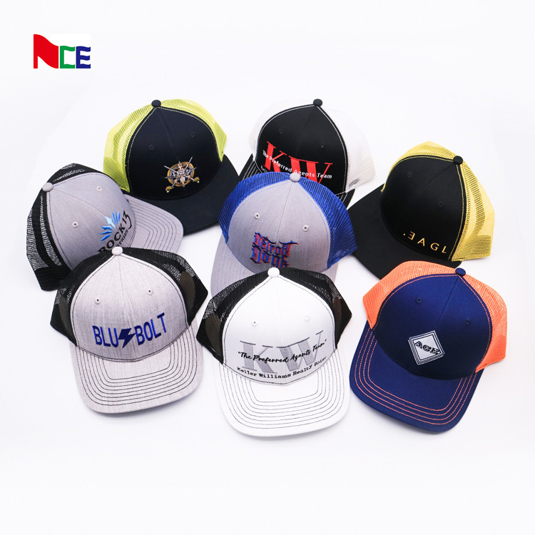 Quality 2021 New Style Embroidered 112 Trucker Hat 6 Panel Mesh snap back hats Cap for Men for sale