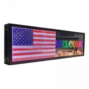 Quality 320*160mm Programmable Scrolling LED Signs , P5 Indoor LED Display Panel for sale