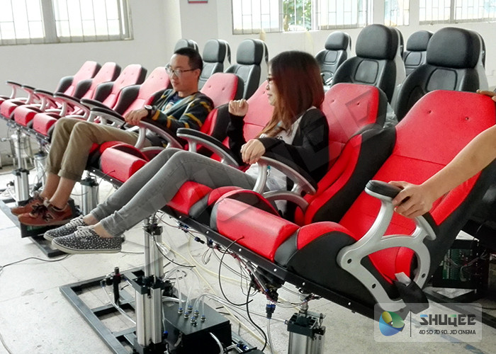 Quality 5D Luxury Movie Theater Seat Electric Hydraulic And Pneumatic Mobile Seats for sale