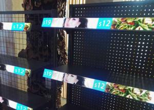 Quality 1.25mm Digital Shelf Edge Displays Size 300x56mm For Clothing Shop for sale
