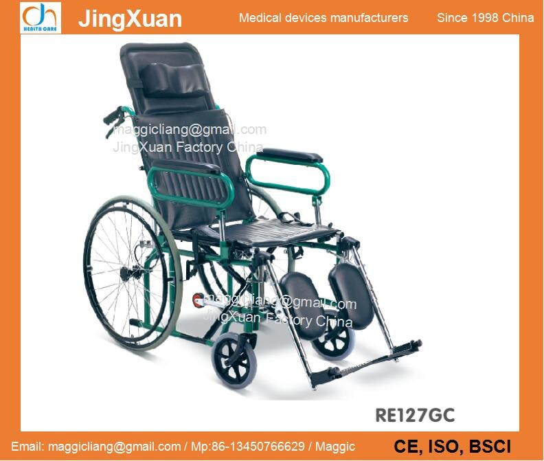 Quality RE127GC WHEELCHAIR, Reclining Wheel chair for sale