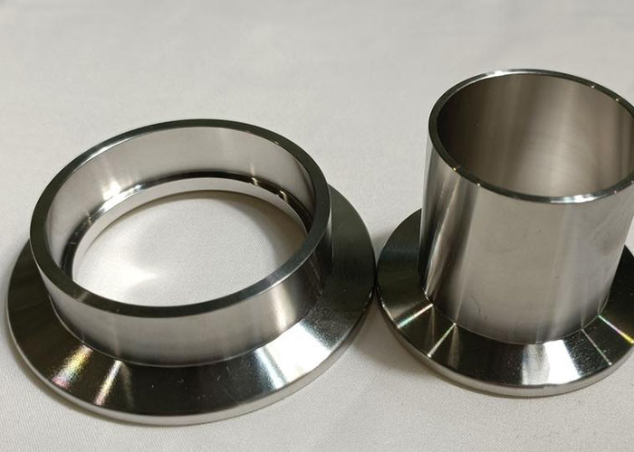 Quality Natural Surface SS316l Half Nipple KF Vacuum Flange Fittings for sale