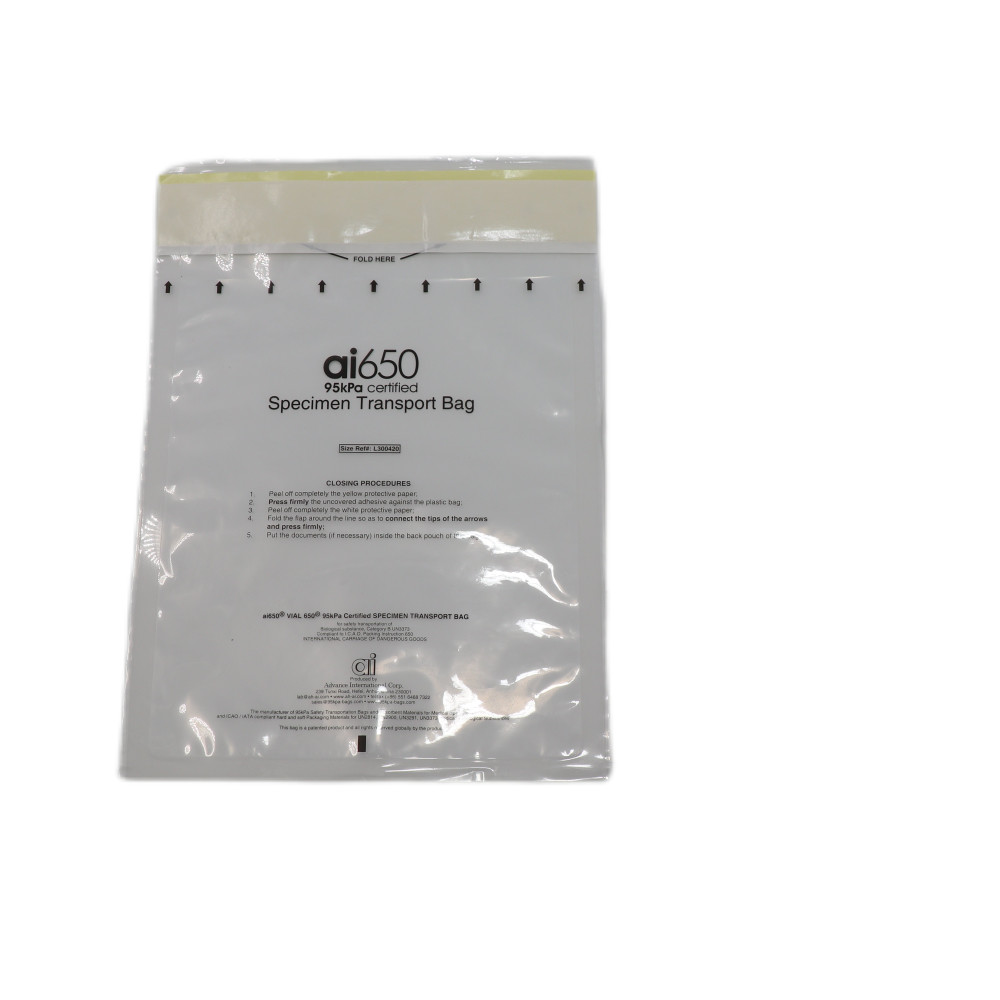 Quality Disposable LDPE Biochemical Specimen Bag Customized Gravure Printing for sale