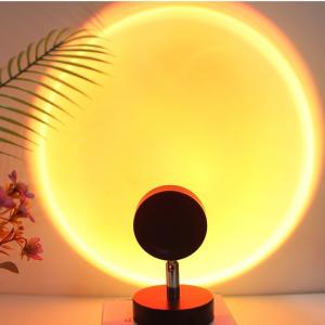 Quality Sunset Lamp Led Projector Light 16 colors Modern Lamp RGB Night Light for Bedroom Rainbow Sunset Projection Floor Lamp for sale