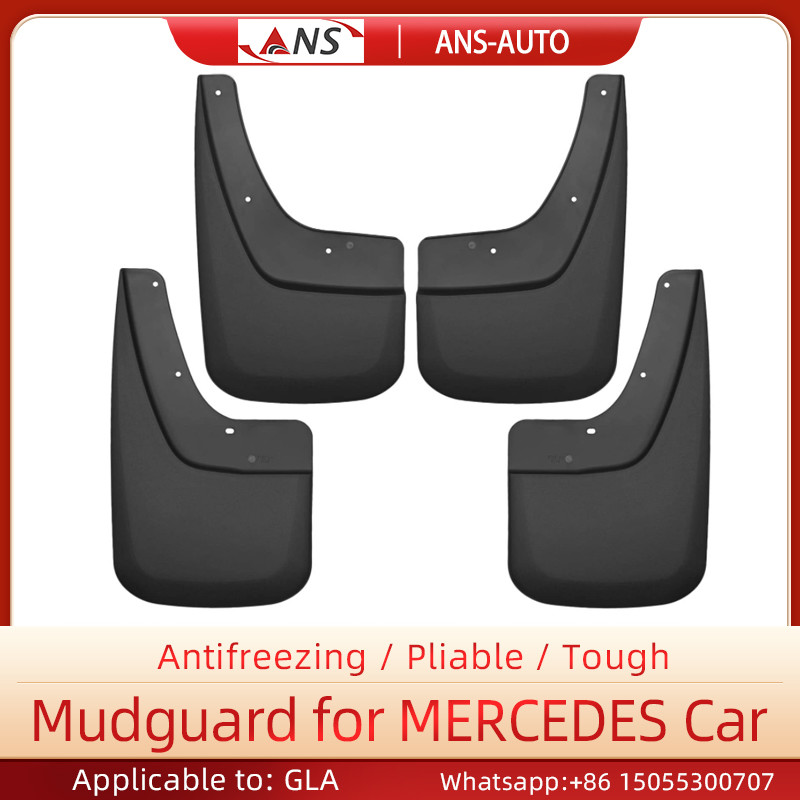 Quality UV Resistant Car Tyre Mudguard Black PVC Mercedes Gla Mud Flaps for sale