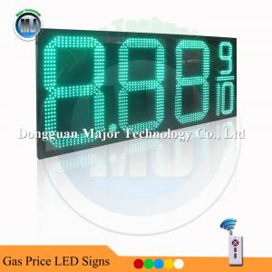Quality 24 Inch Waterproof 8.889/10 LED Gas Station Price Digital Display for sale