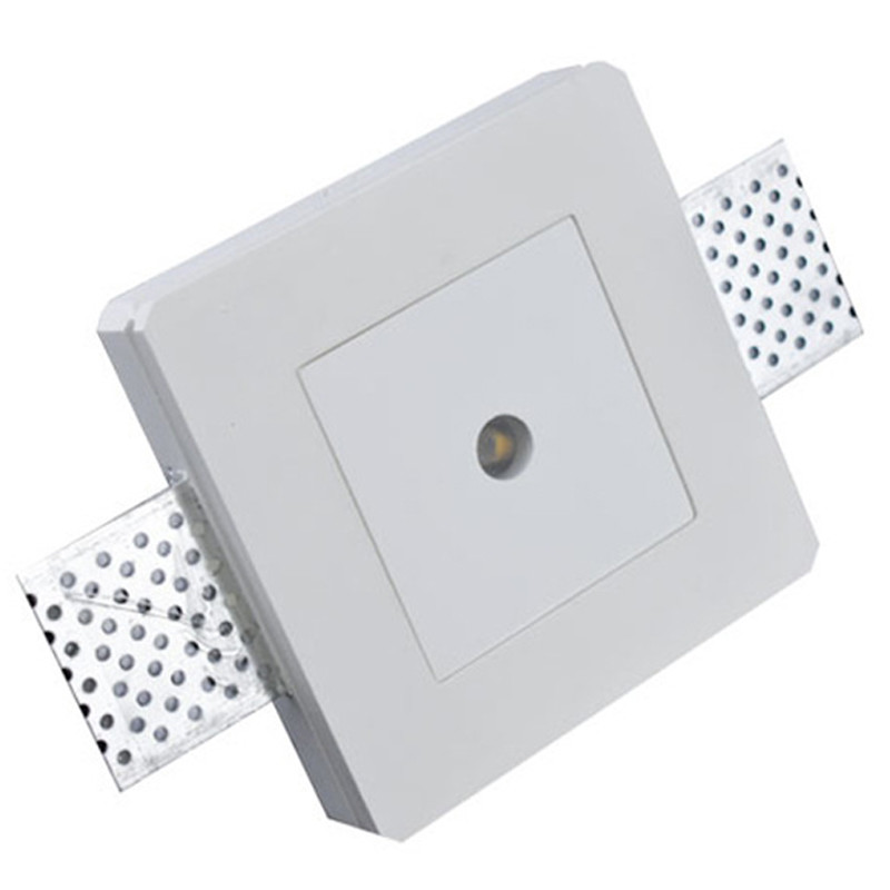 Quality 120x120mm Mini LED Downlight Gypsum Square LED Fixture for sale