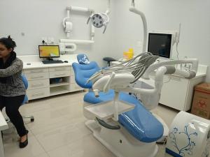 Quality New type of medical device A6600 with floor-standing side box  dental unit for sale
