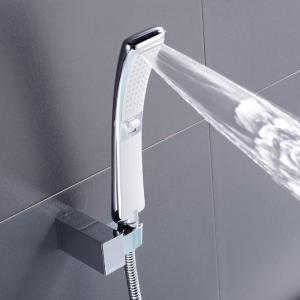 Quality Cxfhgy  Waterfall 2 Function Hand Held Shower Head High Pressure Rain Shower Sprayer Set Water Saving New Design for sale