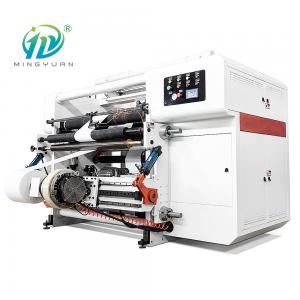 Quality High Speed Round Knife Roll To Roll Vertical Slitting Rewinding Machine for sale