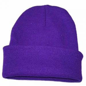Quality Hip Hop Style Knit Beanie Hats Oversized For Skiing Winter for sale