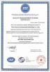 Wuxi Grace Environmental Technology CO,.LTD Certifications