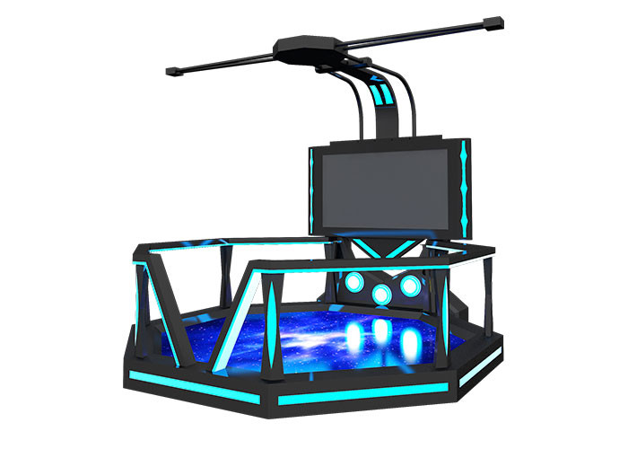 Quality Commercial 9D Virtual Reality Game Simulator With 360 ° Rotating Platform for sale