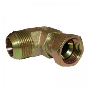 Quality One year warrantee factory Copper Union Elbow JIC thread 90 degree hydraulic fittings Connectors for sale
