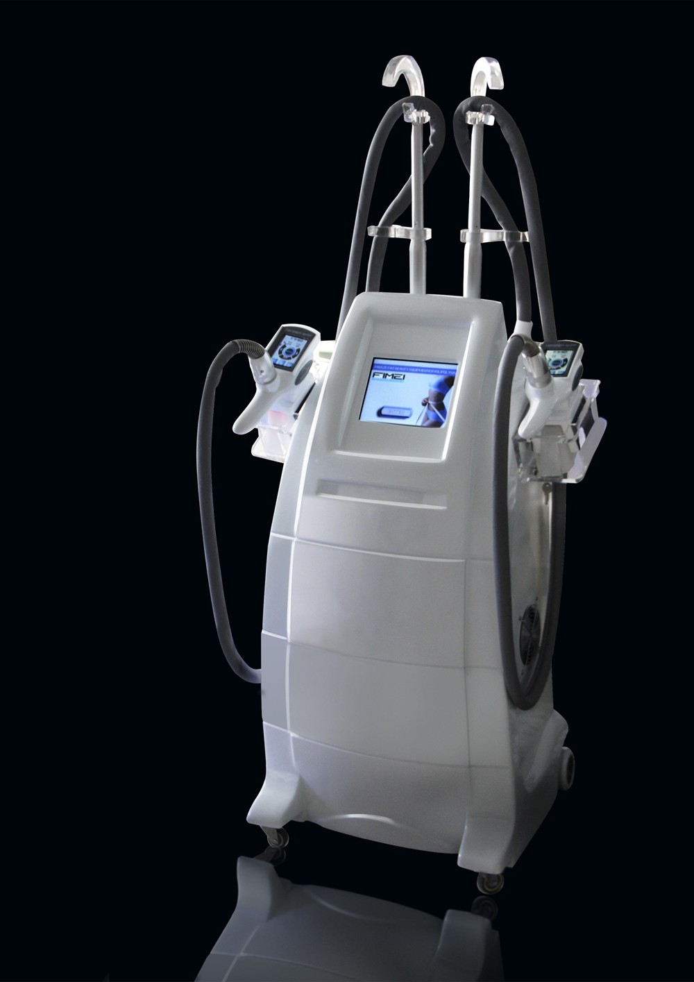 Quality 2 Touch screens effective and professional non - surgical 1.7 cm loss fat melting machine for sale