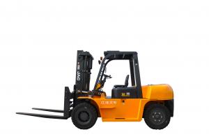 Quality Large Capacity 7 Ton JAC Diesel Forklift Truck Small Turning Radius CE Certification for sale