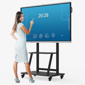 Quality IR Touch 75 Inch Smart Board For Classroom Remote Video Conference for sale