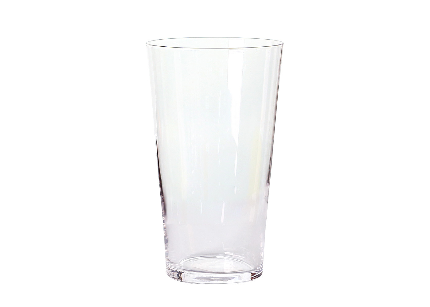 Quality Tall Slim 520ml  Big Hand Blown Highball Glasses With Tapered Mouth for sale