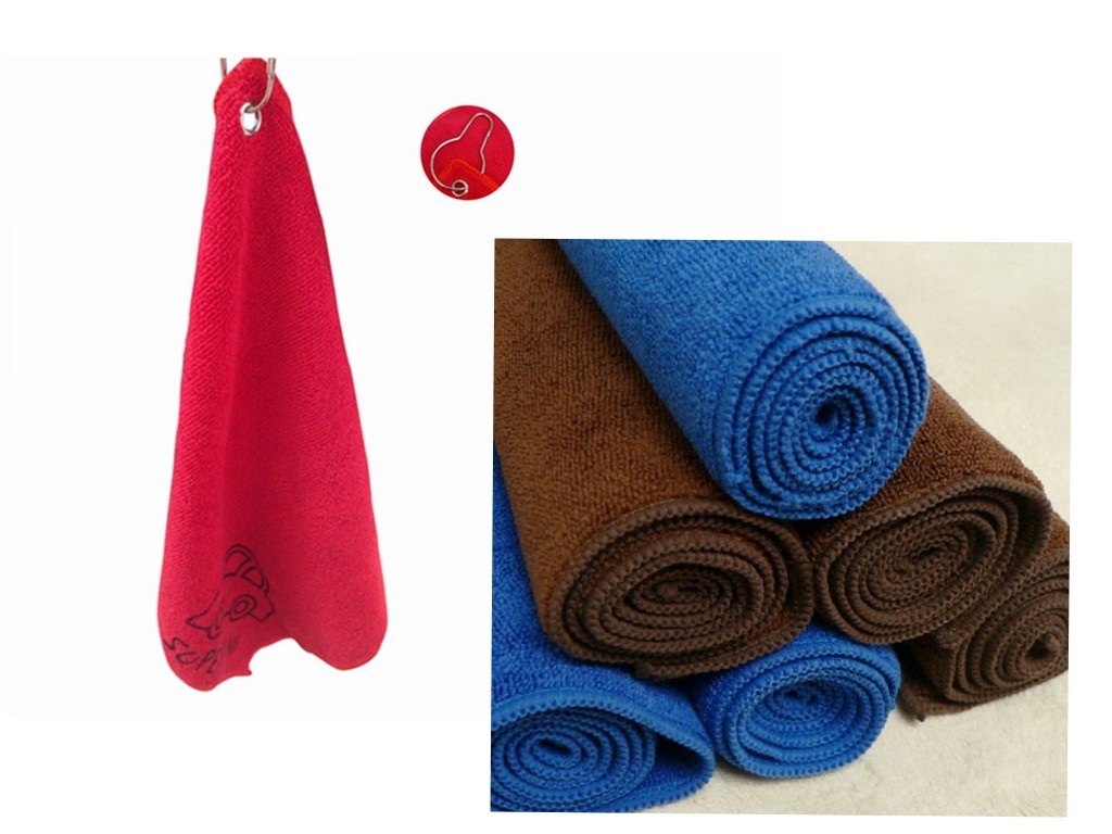 Quality Terry Velour Golf Towel for sale