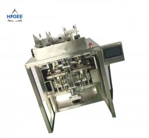 Quality Facial Mask Folding Automated Packing Machine / SS 304 Automatic Sealing Machine for sale