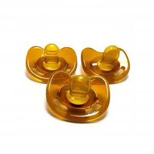 Quality Natural Color Baby Sucking Pacifier For Breastfed Baby FDA / SGS Approval for sale