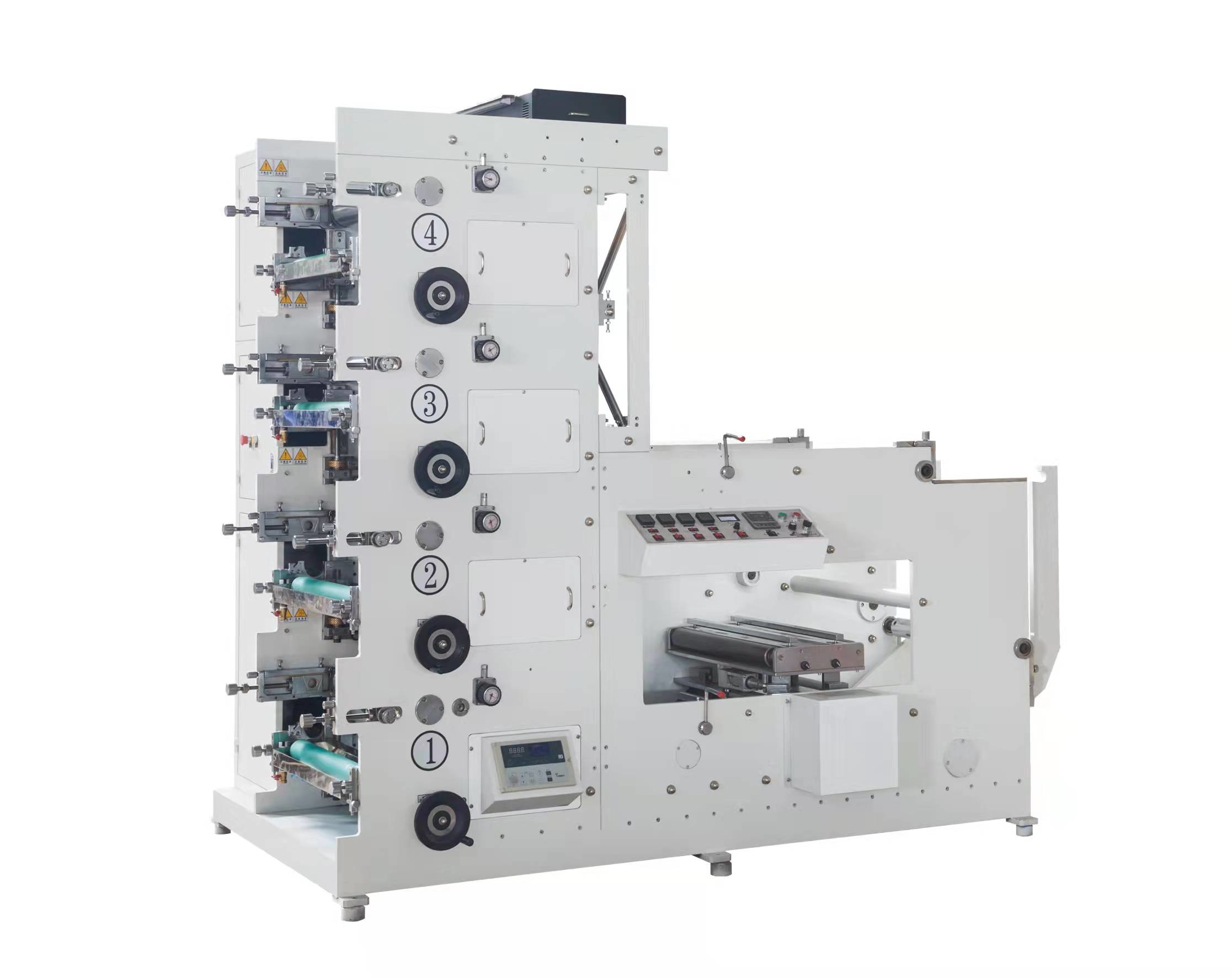 Quality Four Colour Flexo Printing Press Machine 380V 3PH 50Hz for sale