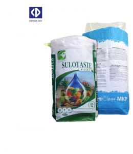 Quality Laminated BOPP PP Woven Sack Bags , Woven Packaging Bag With Block Bottom for sale