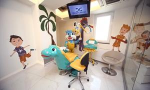Quality Beautiful Kids dental chair, dental unit special for children with FDA CE,ISO for sale