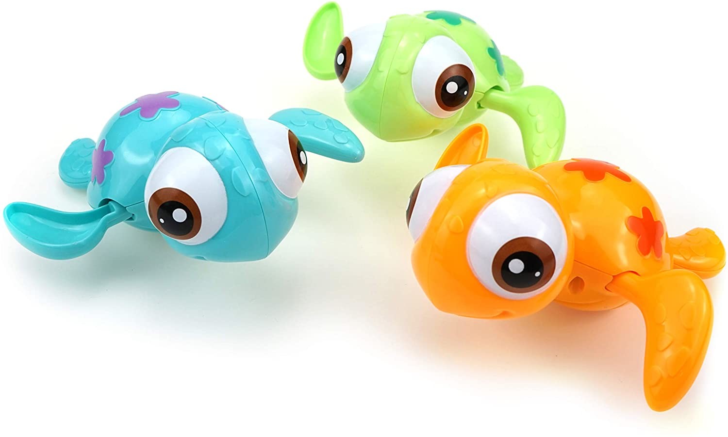 Quality Silicone Swimming Turtle Bath Toy , Small Size Cute Sea Animal Bath Toys for sale