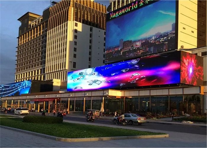 Quality P6 Shopping Mall LED Display , 6000cd Large LED Display Board for sale