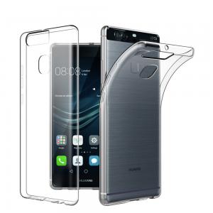 Quality For Huawei P9 Flexible TPU Phone Case Cover Clear Ultra Slim Case Transparent Soft Back Cover for sale