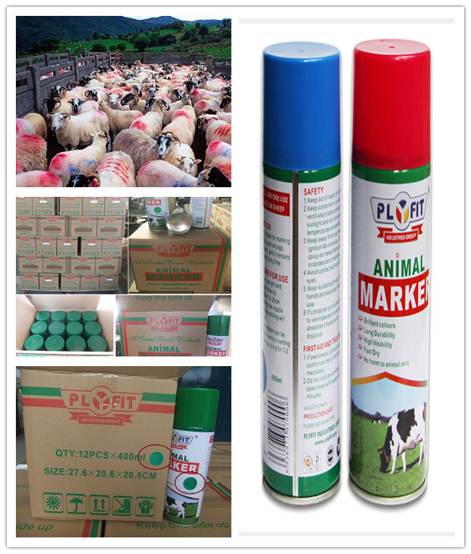Quality Eco Friendly 500ml Animal Safe Spray Paint No Harm To Cow Sheep for sale