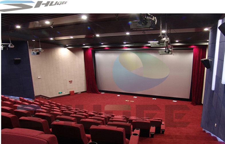 Quality Customized 36 / 50 / 120 Persons 4D Movie Theater Cinema With Motion Theater System for sale